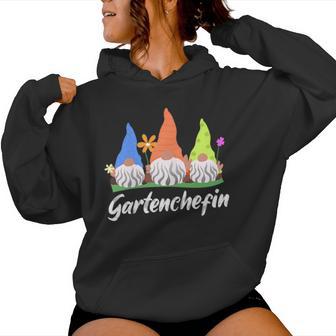 Women's Garden Chef Garden Gnome Gardening For Gardener Kapuzenpullover für Damen - Geschenkecke