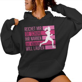 Women's Running Jogging Running Sport Slogan Kapuzenpullover für Damen - Geschenkecke