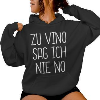 Women's Zuino Sag Ich Nie No Kapuzenpullover für Damen - Seseable
