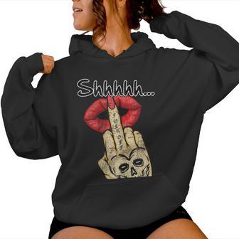 Women'sintage Retro Girl Power Tattoo Rocker Feminist Kapuzenpullover für Damen - Geschenkecke