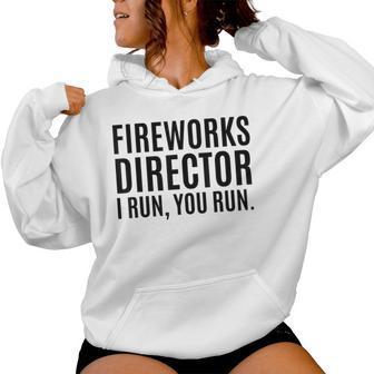 4Th Of July Boys Girls Fireworks Director Women Hoodie | Seseable UK