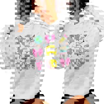 Back To School Coquette Pink Bow Teacher Girls Women Hoodie | Mazezy