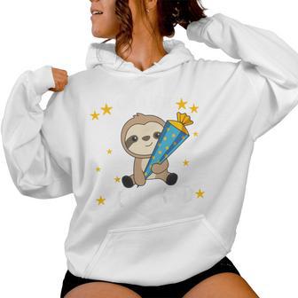 Children's Endlich Schulkind Sloth Kapuzenpullover für Damen - Geschenkecke