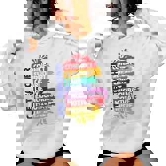Cte Teacher Connect Support Cte Teacher And Cte Teaching Women Hoodie - Monsterry