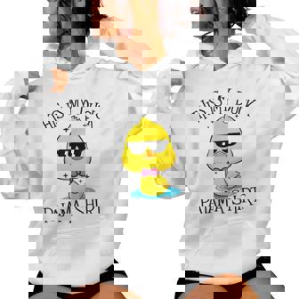 This Is My Duck Pajama Fun Duck Halloween Costume Girl Women Women Hoodie - Monsterry