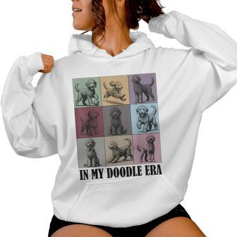 Dog Lovers Quote In My Golden Doodle Era Cool Women Women Hoodie - Thegiftio UK