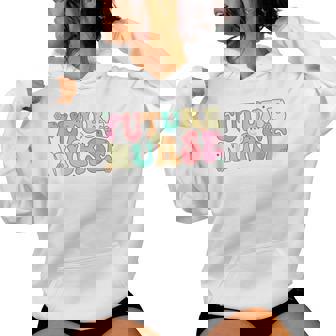 Future Nurse Groovy Nurse Appreciation Nursing Women Hoodie - Monsterry