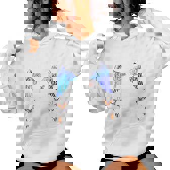 Grandpa's Girl I Used To Be His Angel Now He's Mine Perfect Women Hoodie - Monsterry