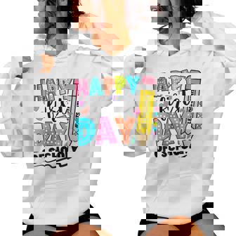 Happy First Day Of School For Teachers Girls Boys Women Hoodie - Thegiftio