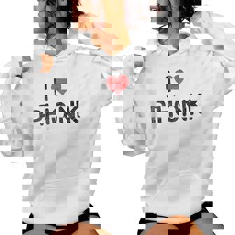 J'adore Phonk Sweat à capuche femme - Cadeauxyz