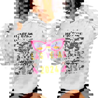Here We Come Las Vegas 2024 Girls Trip Vacation Las Vegas Women Hoodie - Thegiftio