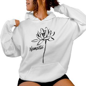 Lotus Flower Namaste Heavily Meditated Yoga Spiritual Yoga Women Hoodie - Thegiftio UK