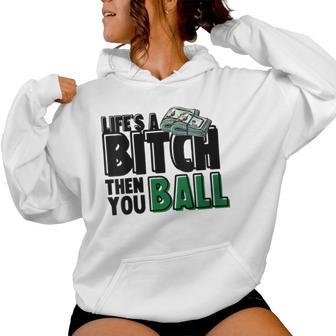 Then You Ball Streetwear s Summer Graphic Prints Women Hoodie - Monsterry CA