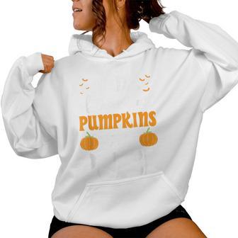 Nana Of The Cutest Pumpkins In The Patch Halloween Women Hoodie - Thegiftio UK