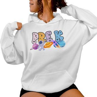 Pre K Grade Outer Space Solar System Planet Women Hoodie - Thegiftio UK