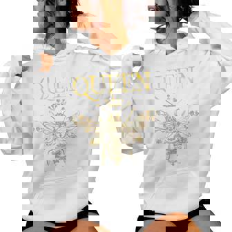 Queen Bee Jewelry Jewels Cute Beekeeping Beekeeper Women Hoodie - Monsterry