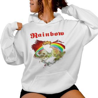 Rainbow Rising Ritchie Blackmore Rock Women Hoodie - Thegiftio UK