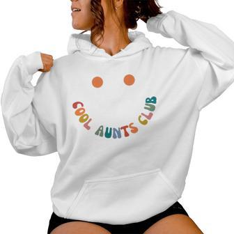 Retro Groovy Cool Aunts Club Auntie Cool Aunt Kapuzenpullover für Damen - Geschenkecke