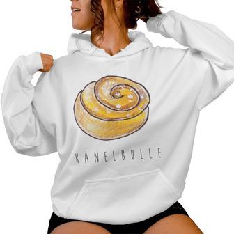 Sweden Kanelbulle Cinnamon Snail Baking Fika Coffee Kapuzenpullover für Damen - Geschenkecke