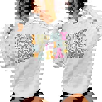 In My Writing Era Groovy Writer Women Hoodie | Mazezy