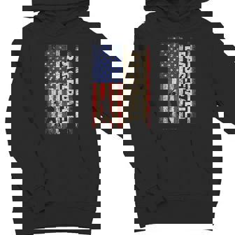 Baseball American Us Flag Vintage 4Th Of July Men Kids Youth Hoodie - Monsterry