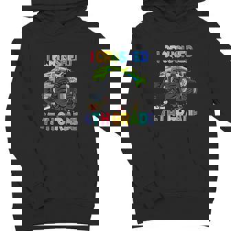 I Crushed 4Th Grade Monter Truck Back To School Youth Hoodie - Monsterry