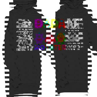 Dada Little Monster Kids 1St Birthday Party Family Monster Youth Hoodie - Monsterry
