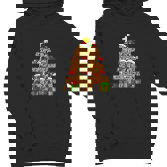 Christmas Yorkshire Terrier Pajama Shirt Tree Dog Xmas Youth Hoodie - Monsterry