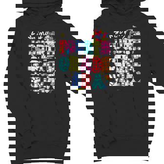 Groovy In My Fourth Grade Era First Day 4Th Grade Kid Teache Youth Hoodie - Monsterry