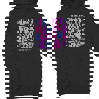 Groovy In My Middle School Era Back To School Teacher Youth Hoodie - Monsterry