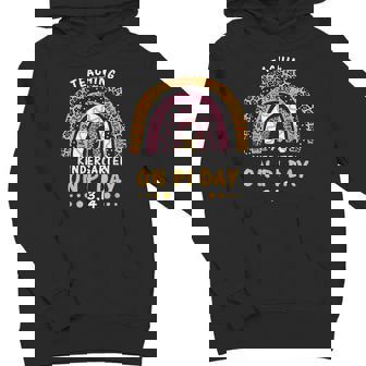 Happy Pi Day Kindergarten Math Teachers Leopard Rainbow Youth Hoodie - Monsterry