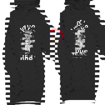 I Do It For The Ho's Inappropriate Christmas Men Santa Youth Hoodie - Monsterry
