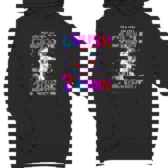 I'm Ready To Crush 2Nd Grade Unicorn Back To School Girls Youth Hoodie - Monsterry