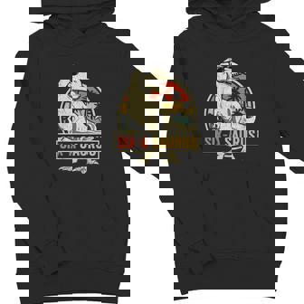 Kids 6 Year Old Dinosaur Birthday 6Th T Rex Dino Six Saurus Youth Hoodie - Monsterry