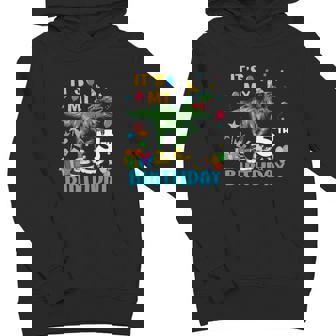 Kids Boys It's My 5Th Birthday Happy 5 Year Trex Tshirt Youth Hoodie - Monsterry