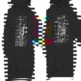 Kids It's My 8Th Birthday Astronaut Space Youth Hoodie - Monsterry