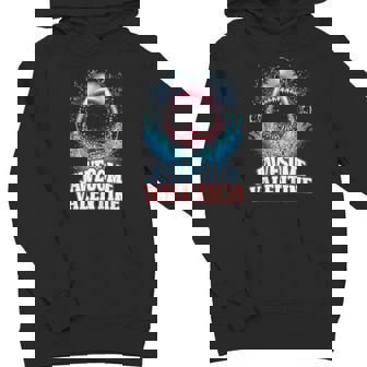Kids Shark Valentine's Day Youth Toddler Jawesome Youth Hoodie - Monsterry