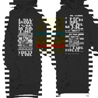 Paused My Game To Be Here Video Game Controller Boys Kid Youth Hoodie - Monsterry