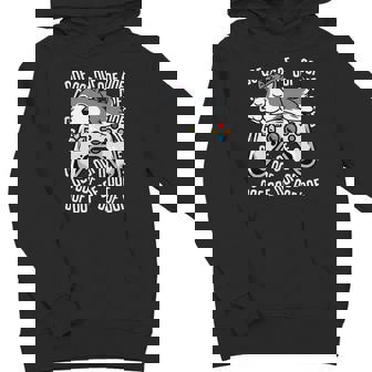 Siberian Husky Video Game Noob Oof Shirt Kids Boys Girls Youth Hoodie - Monsterry