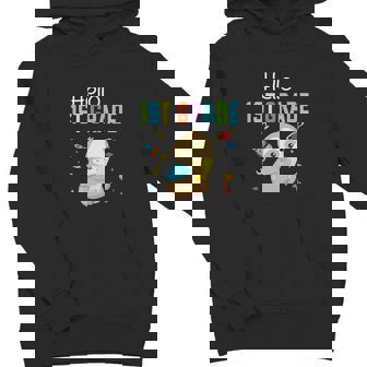 Sloth Student Senior Happy Back To School Hello 1St Grade Youth Hoodie - Monsterry