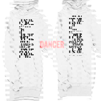 It's Me Hi I'm The Dancer It's Me Retro Kid Youth Hoodie - Monsterry