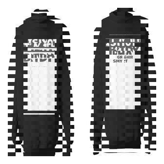 10 Year Old Bday Decorations Son Boy 10Yr 10Th Birthday Sweatshirt | Seseable UK