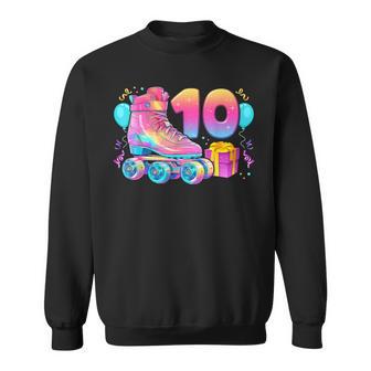 10º Cumpleaños Niña 10 Años Patines Número 10 Camisa de entrenamiento - Regaloses