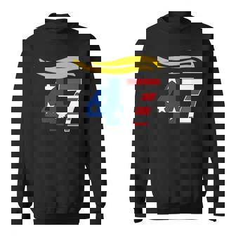 47 Trump Hair Sweatshirt - Monsterry
