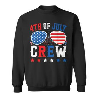 4Th Of July Crew Matching American Family Independence Day Sweatshirt - Monsterry CA