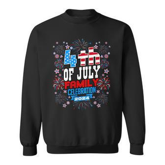 4Th Of July Family Celebration 2024 Family Matching Group Sweatshirt - Monsterry AU
