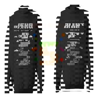 5Th Birthday 5 Years Old Video Gamer Pixel Birthday Boys Sweatshirt | Seseable UK