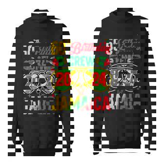 60Th Birthday Crew Jamaica Vacation Party 2024 Birthday Trip Sweatshirt - Thegiftio UK