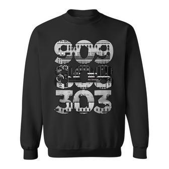 808 909 303 Techno Style Sweatshirt - Geschenkecke