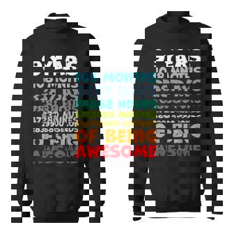 9 Year Old Bday Decorations Son Boy 9Yr 9Th Birthday Sweatshirt - Monsterry